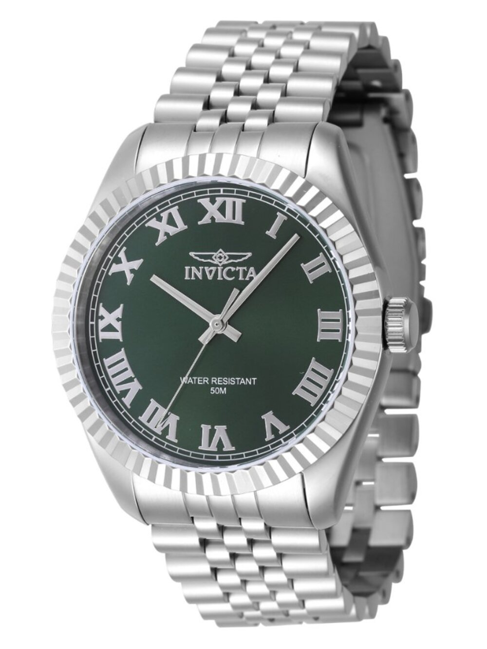 $199 Invicta Specialty Windsor Men's Green 43mm Steel Quartz Watch (47398) NIB